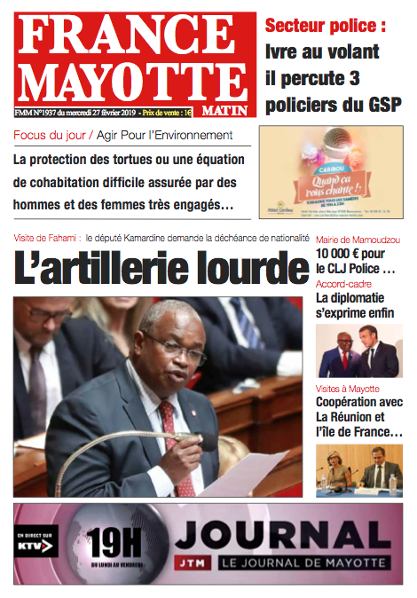 France Mayotte Mercredi 27 février 2019