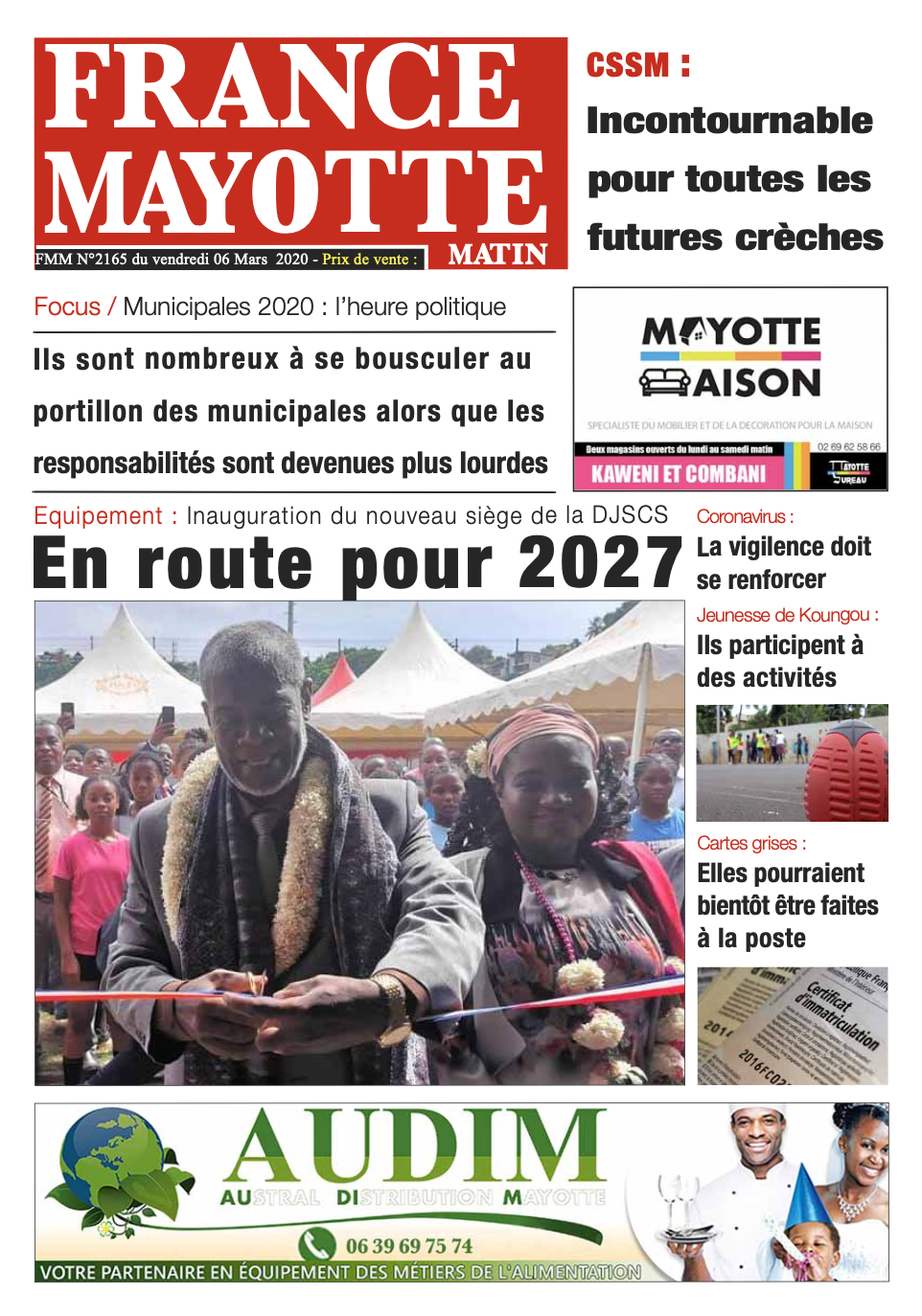 France Mayotte Vendredi 6 mars 2020