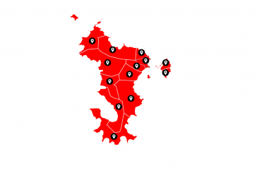 La carte interactive des élections départementales de Mayotte