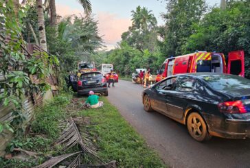 Un accident de la route s’est déroulé hier soir entre Mtsangamouji et Dzoumogne