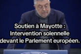 André Rougé, député européen RN, mobilise pour Mayotte