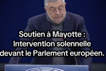 André Rougé, député européen RN, mobilise pour Mayotte