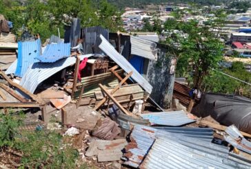 Le quartier Batrolo en cours de démolition